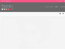 Tablet Screenshot of faceagency.com.au
